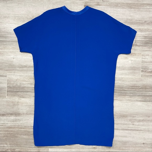 Vince V-Neck Tunic Dress Cobalt Blue Size XS - Picture 7 of 9